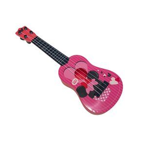 Disney Minnie Mouse‎ Pink Ukulele Toy Guitar For Kids